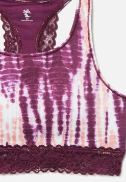 SARAMAX Lace-Trim Lounge Bra 2 Pack Bras & Undies