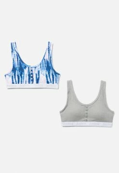 SARAMAX Bras & Undies Henley Bralette 2 Pack