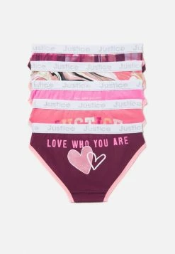 SARAMAX Graphic Bikini Undies 5 Pack Bras & Undies