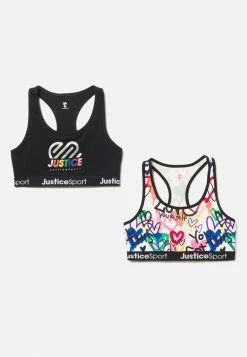 SARAMAX J Sport Racerback Sports Bra 2 Pack