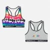 SARAMAX Activewear J Sport Racerback Sports Bra 2 Pack 2 SARAMAX Activewear J Sport Racerback Sports Bra 2 Pack