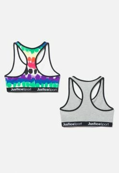 SARAMAX Activewear J Sport Racerback Sports Bra 2 Pack