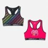 SARAMAX Activewear J Sport Racerback Sports Bra 2 Pack