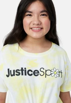 ADJMI Tops J Sport Knot Front Tee