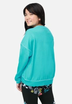 ADJMI J Sport Oversized Crew Sweatshirt Tops