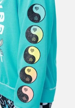 ADJMI J Sport Oversized Crew Sweatshirt Tops