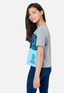 Adjmi Color Block Scoop Neck Tee Tops