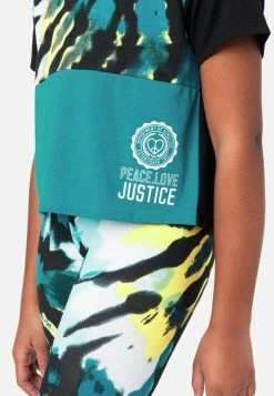 Adjmi Color Block Scoop Neck Tee Tops 10 Adjmi Color Block Scoop Neck Tee Tops