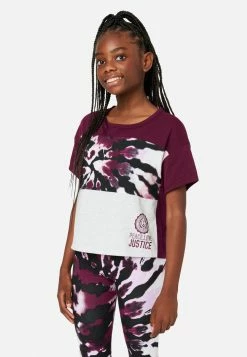 Adjmi Color Block Scoop Neck Tee