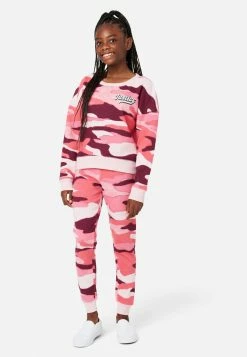 Adjmi Tops Patterned Crop Sweatshirt