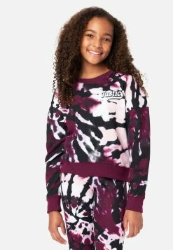 Adjmi Tops Patterned Crop Sweatshirt