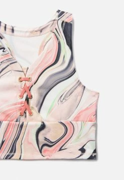 Adjmi Activewear Collection X By Justice Patterned Long Line Bra