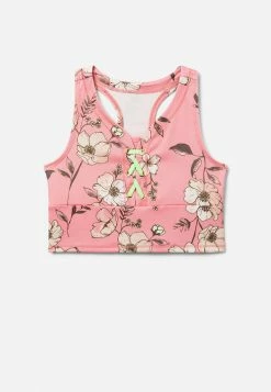 Adjmi Collection X By Justice Patterned Long Line Bra