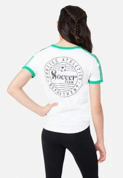 Adjmi Sports Graphic Ringer Tee