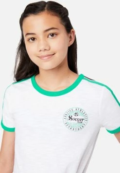 Adjmi Sports Graphic Ringer Tee