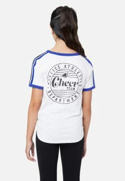 Adjmi Sports Graphic Ringer Tee