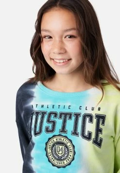 ADJMI Tie-Dye Crew Sweatshirt  Tops