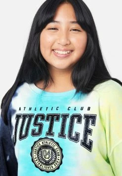 ADJMI Tie-Dye Crew Sweatshirt  Tops