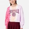 ADJMI Tie-Dye Crew Sweatshirt  Tops