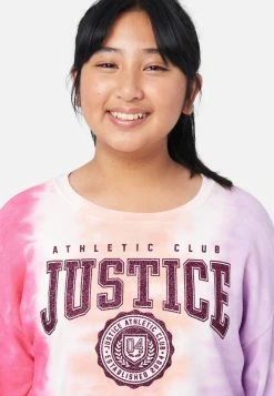 ADJMI Tie-Dye Crew Sweatshirt Tops 15 ADJMI Tie-Dye Crew Sweatshirt Tops