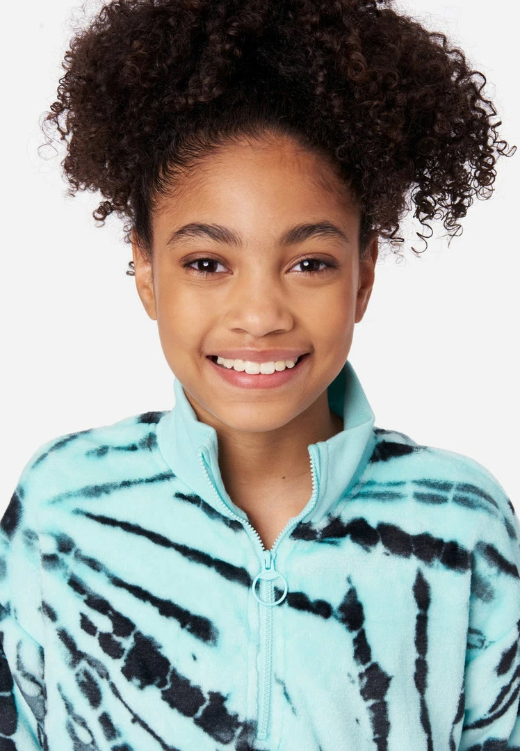 Adjmi Collection X By Justice Patterned Half-Zip Sweatshirt 5 Adjmi Collection X By Justice Patterned Half-Zip Sweatshirt