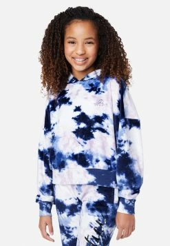 Adjmi Collection X By Justice Tie-Dye Hoodie Tops