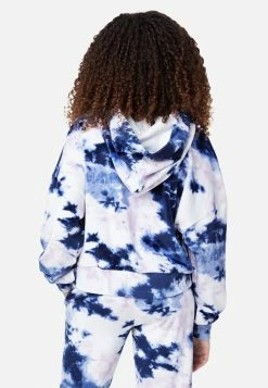 Adjmi Collection X By Justice Tie-Dye Hoodie Tops