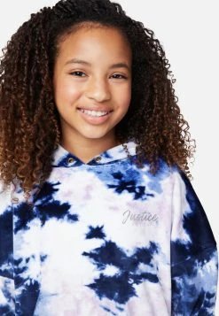 Adjmi Collection X By Justice Tie-Dye Hoodie Tops