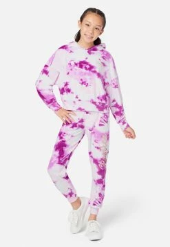 Adjmi Tops Collection X By Justice Tie-Dye Hoodie