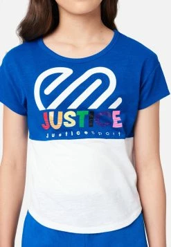 Adjmi Color Block Scoop Neck Tee Tops