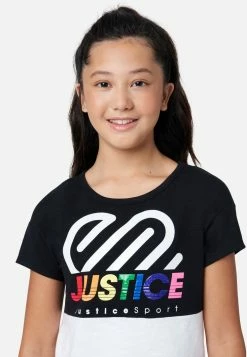 Adjmi Tops Color Block Scoop Neck Tee