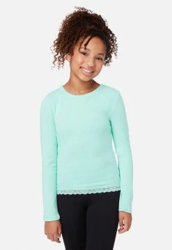 Adjmi Lace-Trim Scoop Neck Top