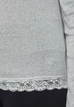 Adjmi Tops Lace-Trim Scoop Neck Top