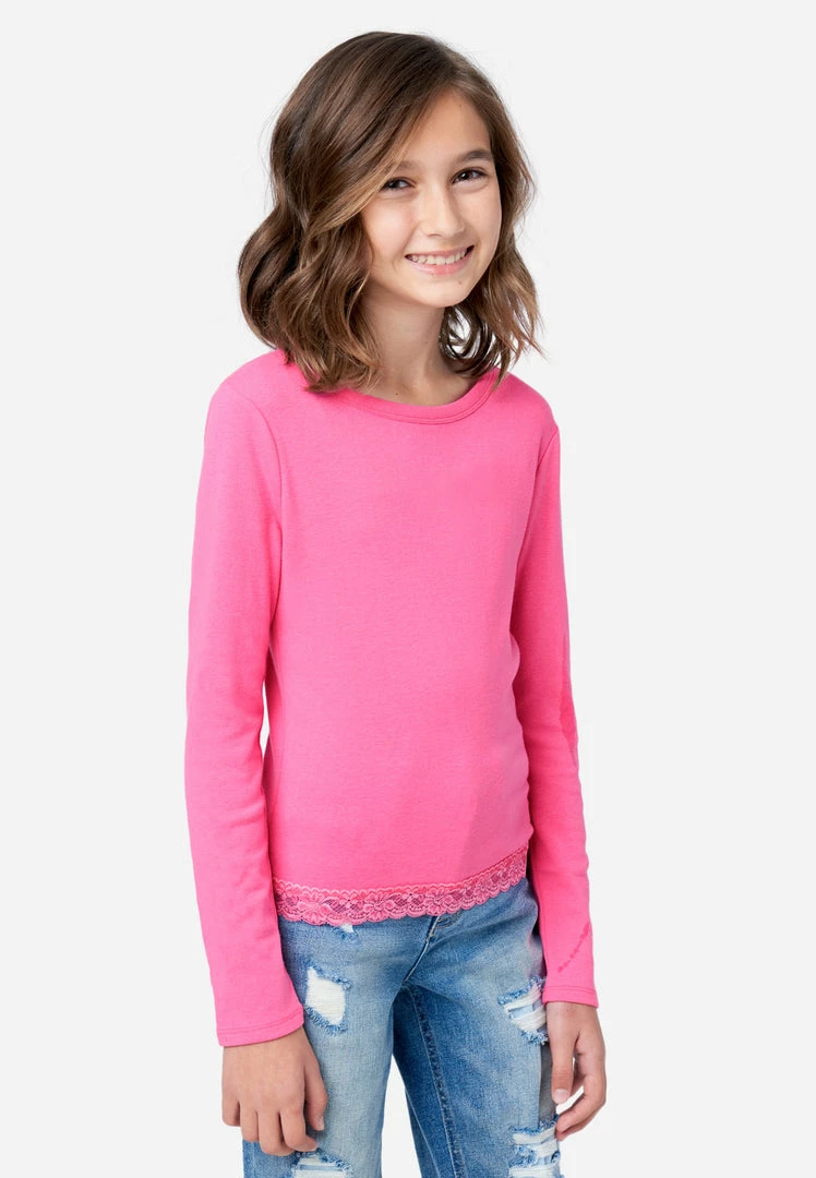 Adjmi Tops Lace-Trim Scoop Neck Top 3 Adjmi Tops Lace-Trim Scoop Neck Top