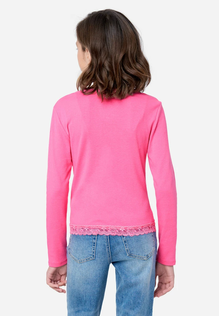 Adjmi Tops Lace-Trim Scoop Neck Top 4 Adjmi Tops Lace-Trim Scoop Neck Top