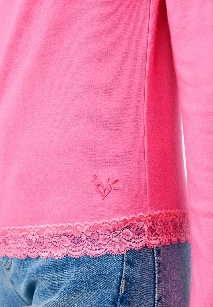 Adjmi Tops Lace-Trim Scoop Neck Top 5 Adjmi Tops Lace-Trim Scoop Neck Top