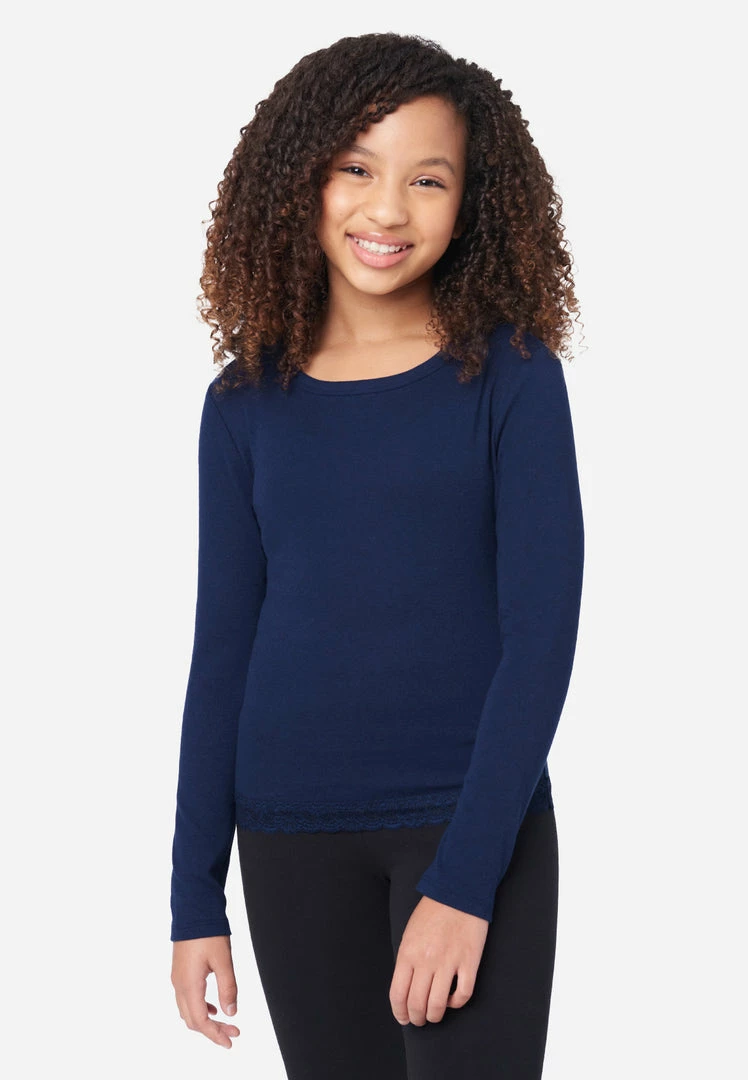 Adjmi Tops Lace-Trim Scoop Neck Top 3 Adjmi Tops Lace-Trim Scoop Neck Top