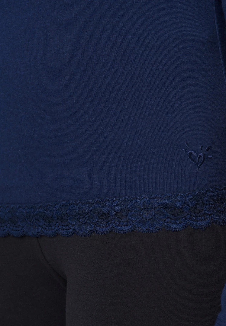 Adjmi Tops Lace-Trim Scoop Neck Top 5 Adjmi Tops Lace-Trim Scoop Neck Top