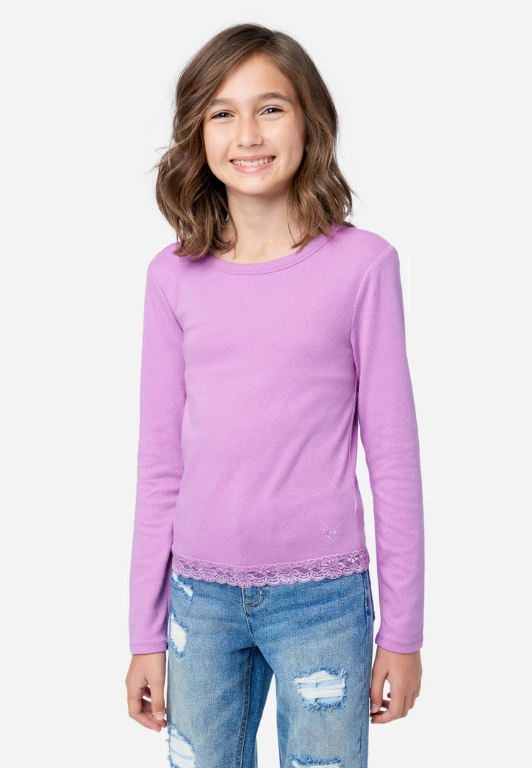 Adjmi Tops Lace-Trim Scoop Neck Top 3 Adjmi Tops Lace-Trim Scoop Neck Top