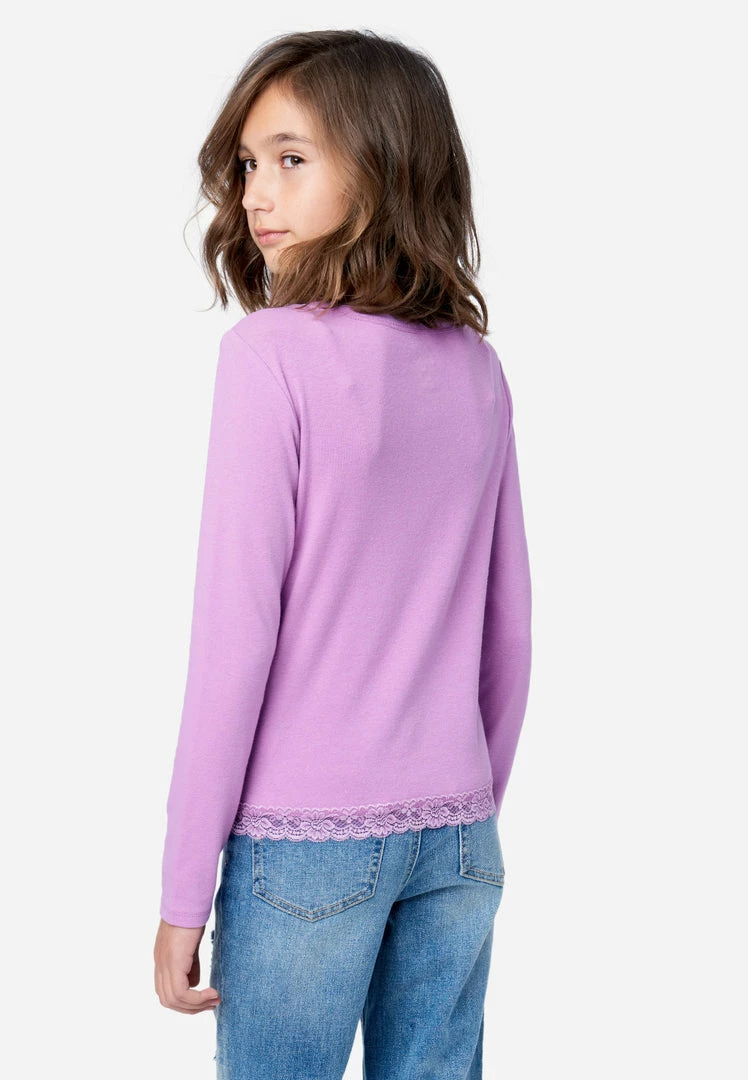 Adjmi Tops Lace-Trim Scoop Neck Top 4 Adjmi Tops Lace-Trim Scoop Neck Top