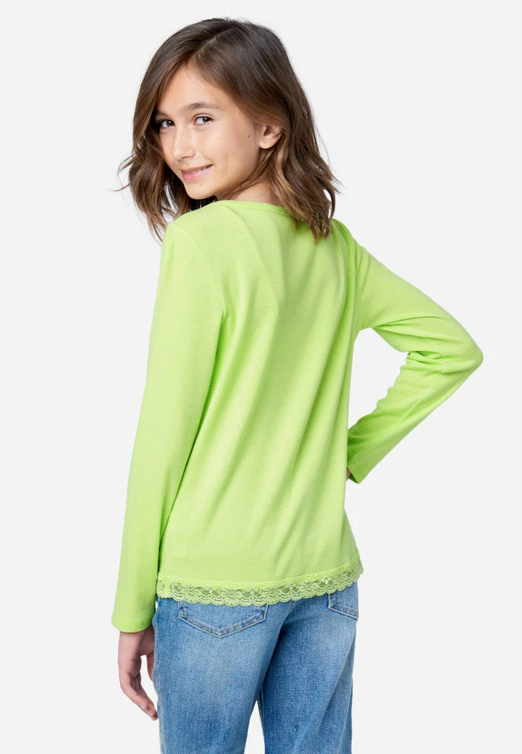 Adjmi Tops Lace-Trim Scoop Neck Top 4 Adjmi Tops Lace-Trim Scoop Neck Top