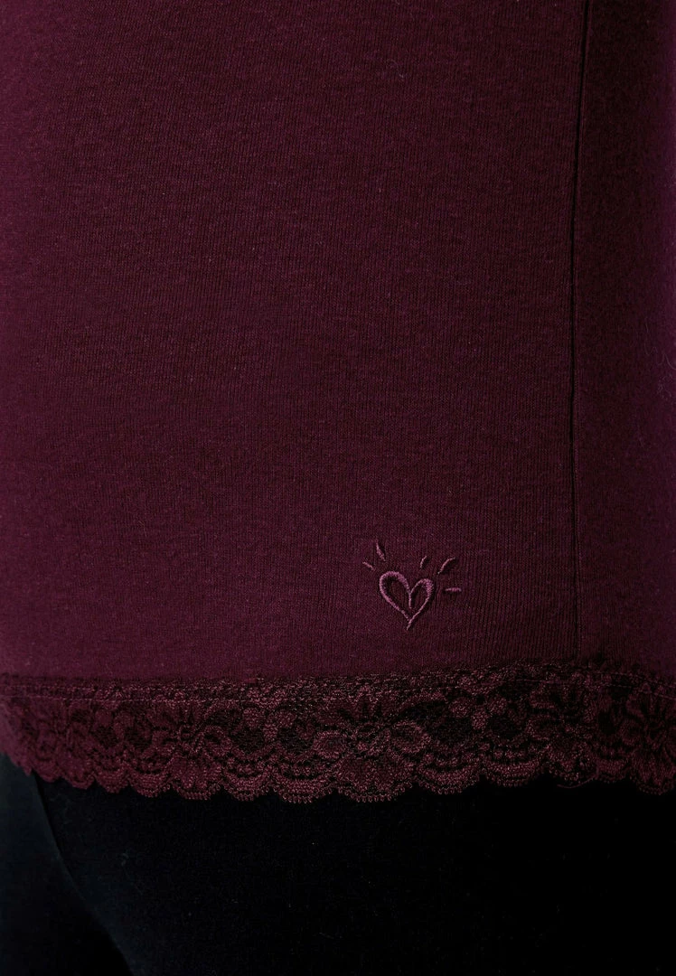 Adjmi Tops Lace-Trim Scoop Neck Top 5 Adjmi Tops Lace-Trim Scoop Neck Top