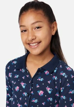 Adjmi Floral Button-Up Polo