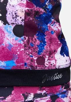 Adjmi Tops Collection X By Justice Patterned Zip-Front Tank