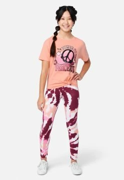 ADJMI Tops Graphic Knot Front Tee 12 ADJMI Tops Graphic Knot Front Tee