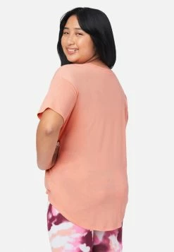 ADJMI Tops Graphic Knot Front Tee 16 ADJMI Tops Graphic Knot Front Tee