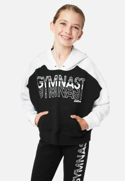 Adjmi Sports Graphic Color Block Hoodie