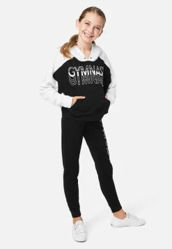 Adjmi Sports Graphic Color Block Hoodie