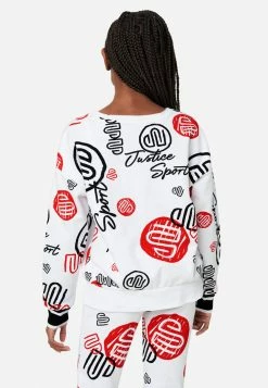 Adjmi Tops Graphic Crewneck Sweatshirt