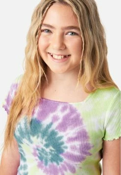 Adjmi Patterned Square-Neck Tee Tops